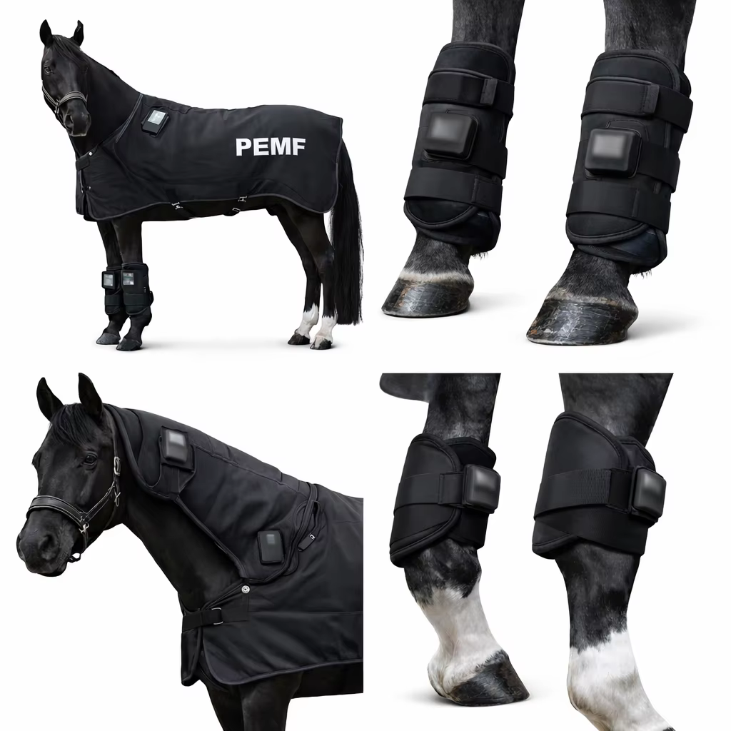 Horse PEMF Therapy Blanket Equine Magnetic Therapy Rug for Muscle Recovery and Training - 图片 3